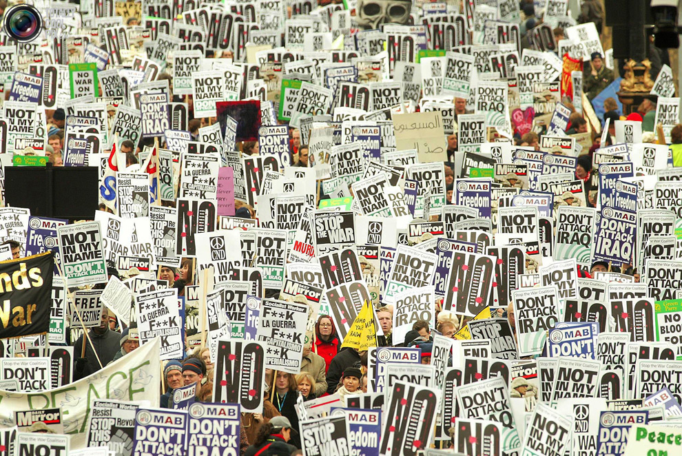 The anti-war movement drew many into political action for the first time