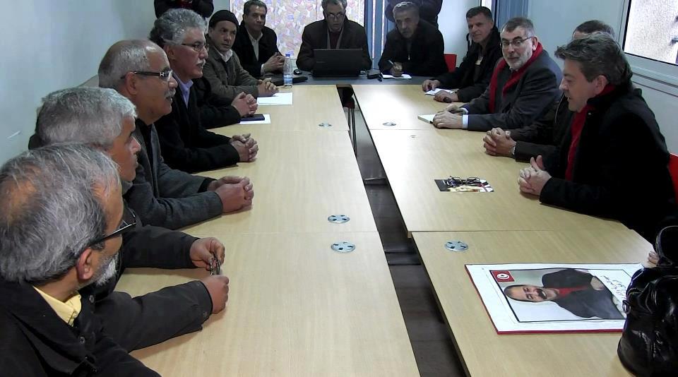 Meeting with Front Populaire