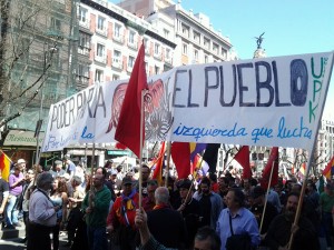 Republican Demonstration in Madrid, April 2013