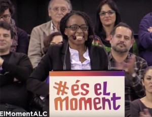 Rita Bosaho becomes Spain's first black MP elected on a joint Podemos-Compromís ticket in Valencia