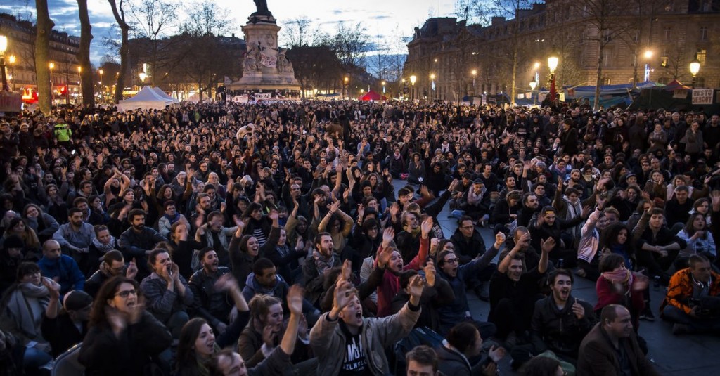 The Nuit Debout movement in France